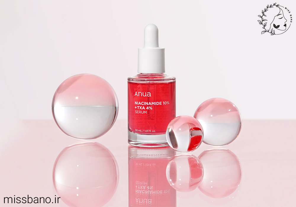 سرم ضد لک نیاسینامید 10 درصد آنوا 30ml